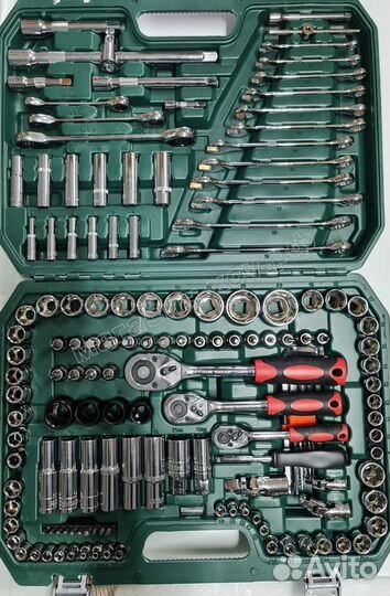 Набор инструментов, набор ключей, головок 151 шт