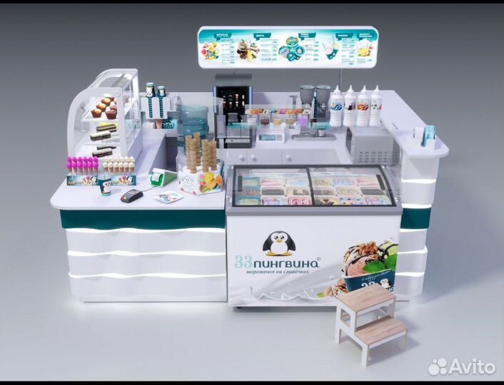 Продавец Бариста мороженое