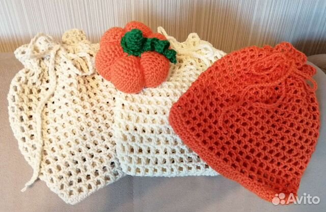 Интерьерные эко мешочки для хранения