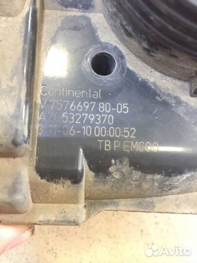 Дросельная заслонка Citroen C3 Picasso EP3 2010