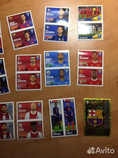 Наклейки Fifa panini