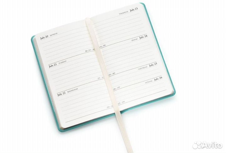 Ежедневник Tiffany 2015 (как 2026г) бирюзовая кожа