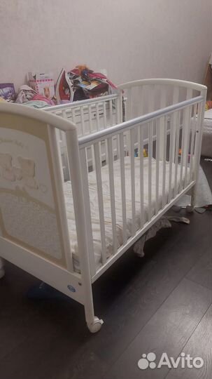 Детская кроватка (массив ) Pali