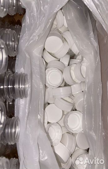 Бутылочка пэт с крышкой