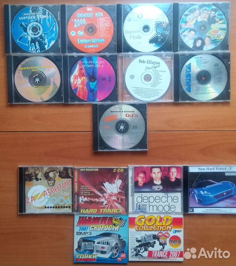 Музыка на компакт дисках CD(Аудио-CD)