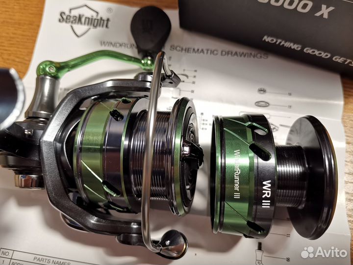 Фидерные катушки, размер 5000 со шнуром