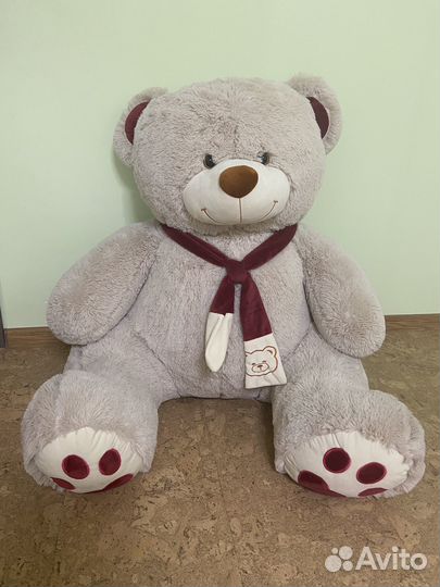 Большая мягкая игрушка медведь