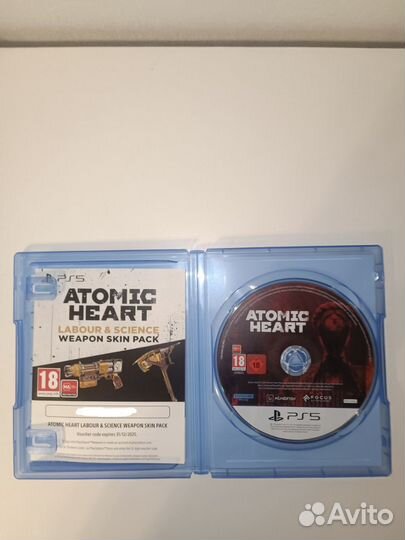 Диск Atomic heart ps5