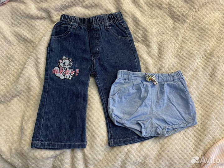 Одежда для девочки пакетом 68 74