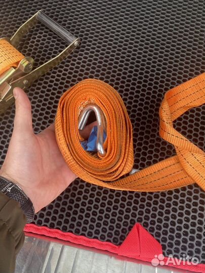 Стяжные ремни с трещоткой 3 м