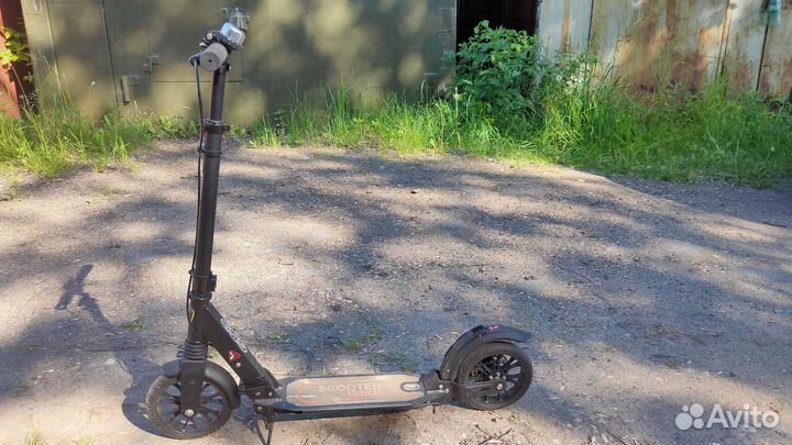 Самокат до 100кг с дисковым тормозом