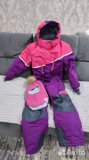 Зимний комбинезон для девочки