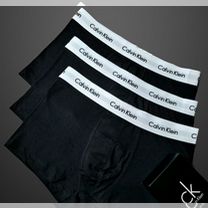 Трусы мужские боксеры calvin klein 3шт