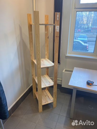 Стеллаж деревянный бу IKEA