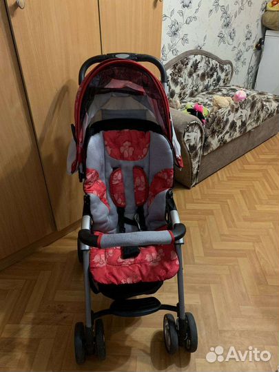 Прогулочная коляска трость бу