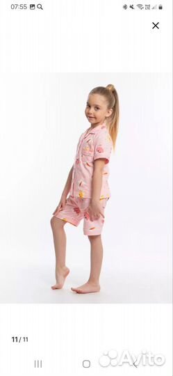 Пижама детская новая 120-160