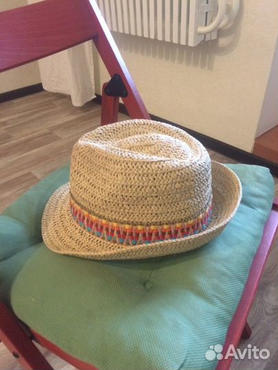 Шляпа соломенная