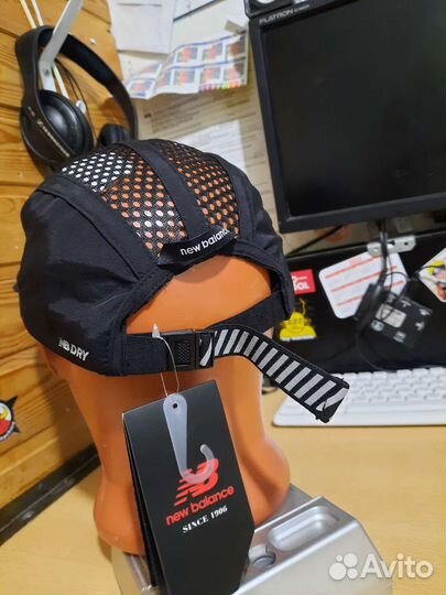 Новая кепка New Balance чёрная