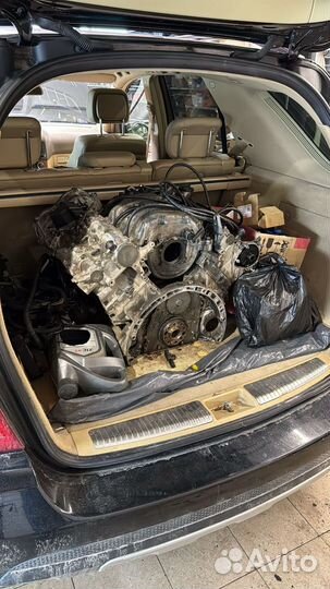 Двигатель m272 3.5L под ремонт