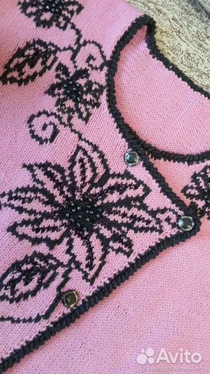 Женский жакет вязаный