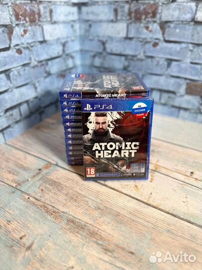 Atomic heart ps4 диск