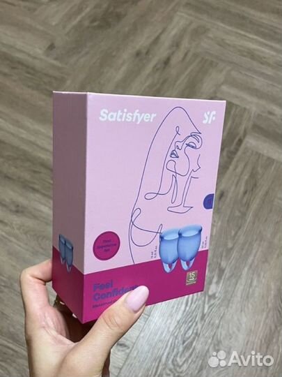 Менструальная чаша 20мл новая