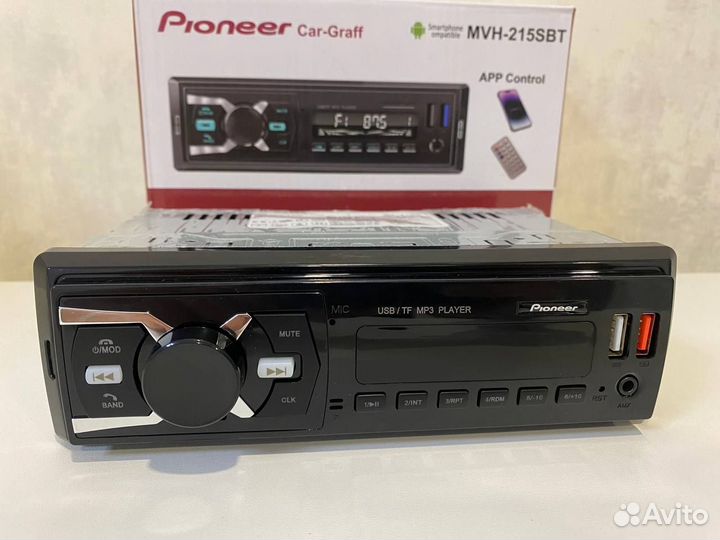 Автомагнитола Pioneer с bluetooth