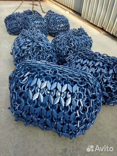 Цепь противоскольжения на погрузчик