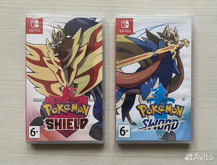 Pokemon Sword / Shield (Новые) для Nintendo Switch