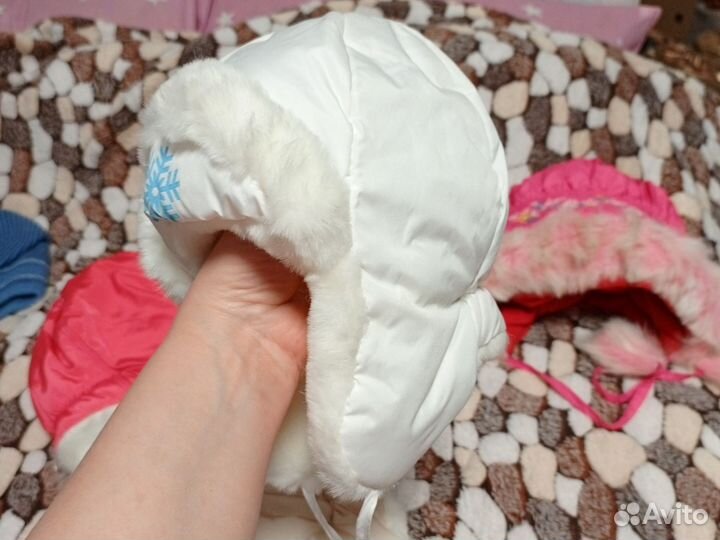 Шапка ушанка детская новая