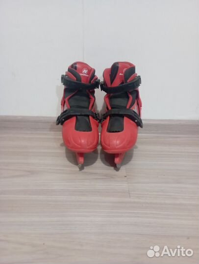 Коньки детские раздвижные с 30-33 размер