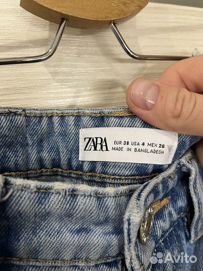 Джинсы zara 36