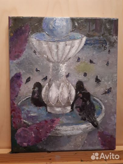 Картина. «Вестники у источника жизни»