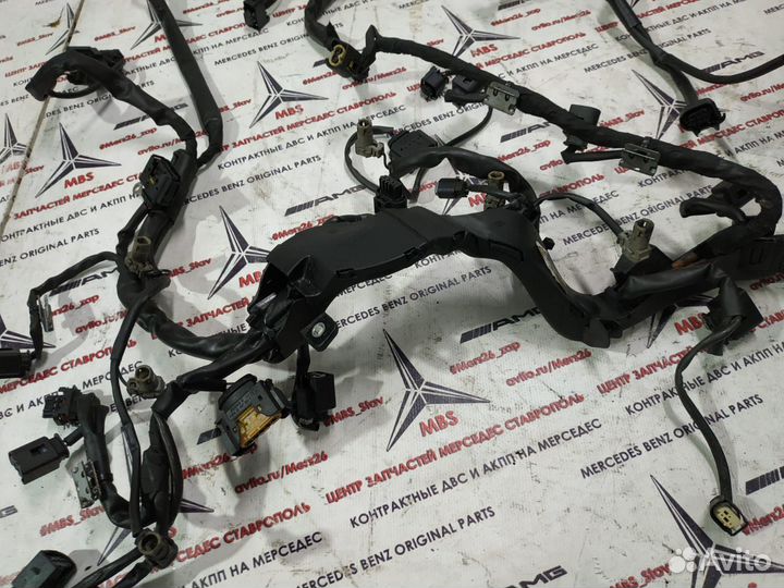 Проводка двигателя Om642 w211 Mercedes