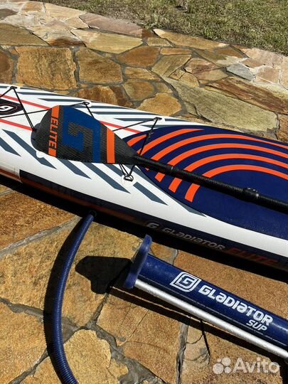 Топовый Sup board Gladiator Elite 14R Race