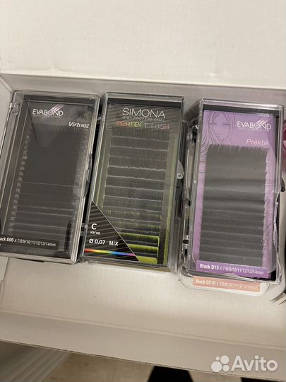 Ресницы для наращивания