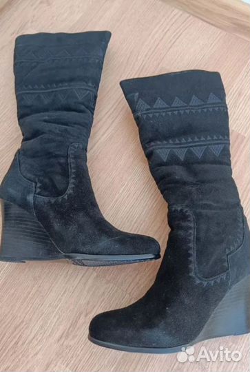 Сапоги женские натуральная кожа 37 размер