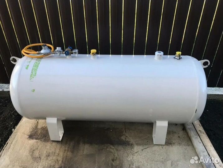 Газгольдер с установкой