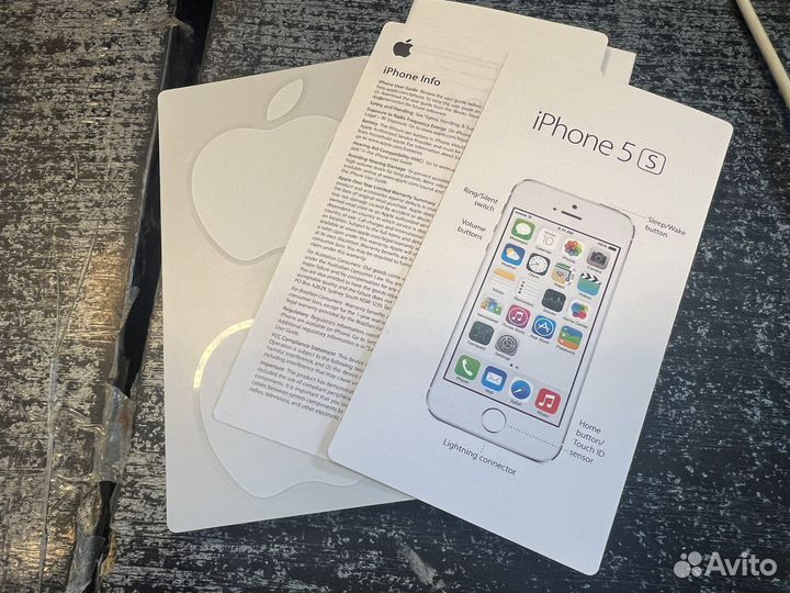 Коробка от iPhone 5s