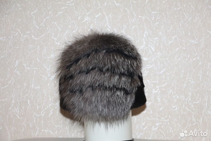 Шапка зимняя меховая женская