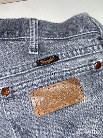 Мужские джинсы Wrangler серые