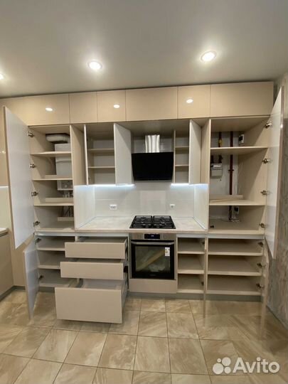 Кухня на заказ из мдф под ключ в Челябинске