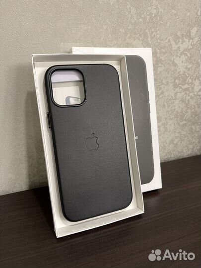 Чехол Apple Leather Case для iPhone 12 Pro Max