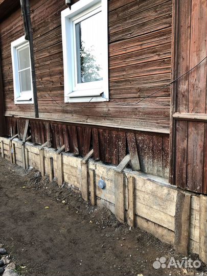 Строительство;Подъем домов,Замена венцов,фундамент