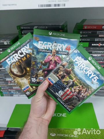 Far cry 4,5, Primal выкуп диско�в Xbox One