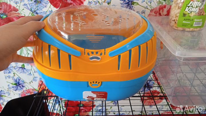 Клетка с аксессуарами для крыс