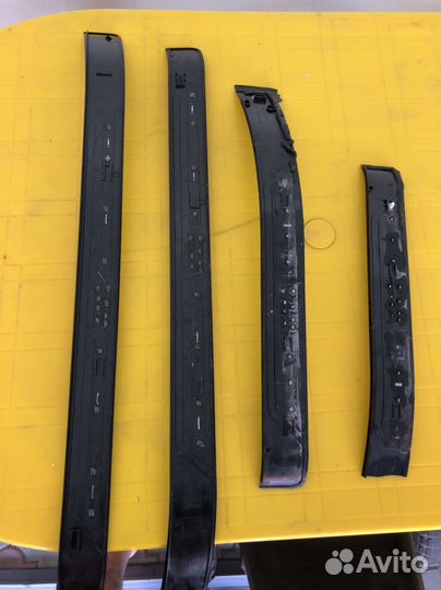 Накладки порогов бмв е 39