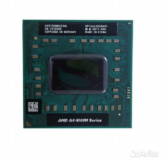 Б/у процессор AMD A4-5150M, am5150dec23hl