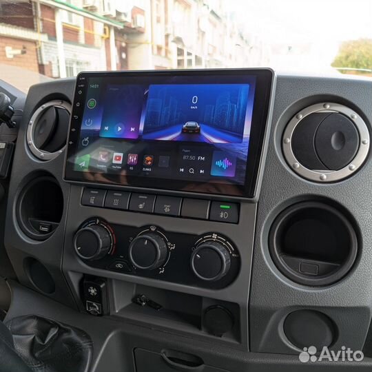 Магнитола андроид для GAZ ГАЗЕЛЬ некст 9 дюймов