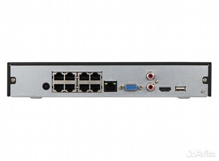 IP регистратор 4К Dahua DHI-NVR2108HS-8P-4KS2